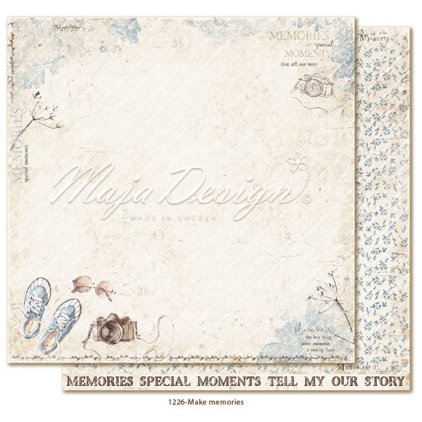 Maja Design Scrapbooking Ark - 1226 - Everyday Life -  Make memories