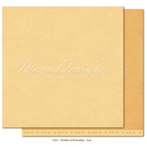 Maja Design Scrapbooking Ark - 1233 - Mono - Everyday - Sun