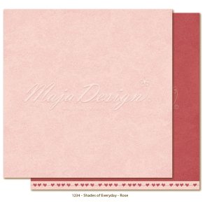 Maja Design Scrapbooking Ark - 1234 - Mono - Everyday - Rose