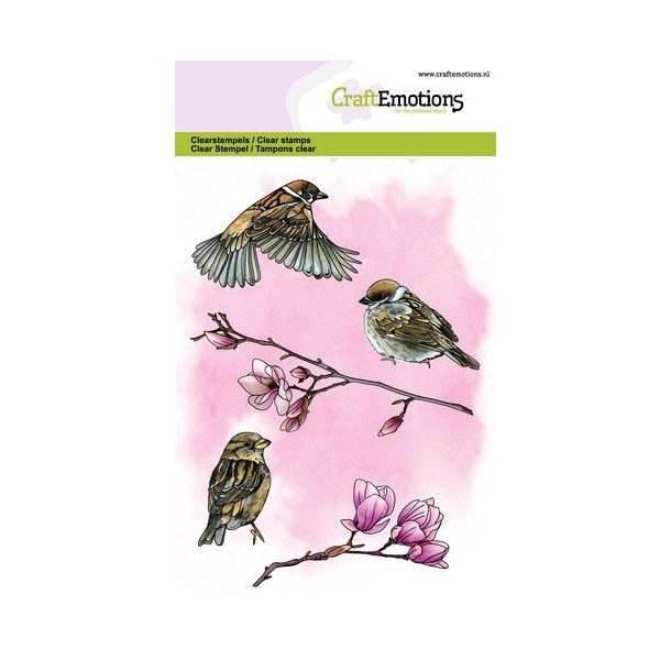 Clearstamps A6 - 1327 - Sparrow