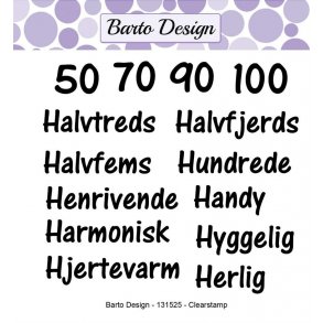 Barto Design Stempel 131525