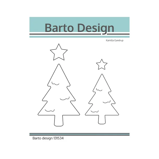 Barto Design Clearstamp "Juletr" 131534