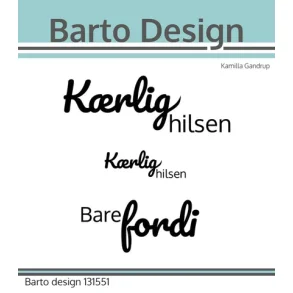 Barto Design Clearstamp 