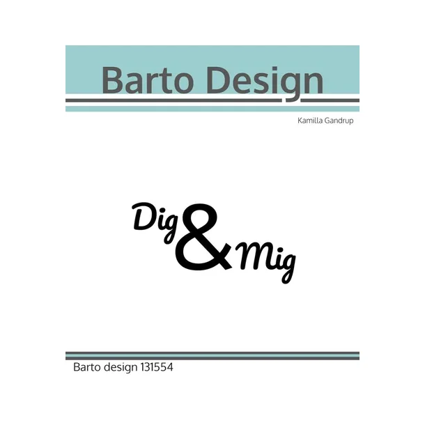 Barto Design Clearstamp "Danske tekster"  131554