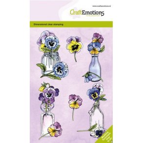Clearstamps A6 - 1333 - Violets