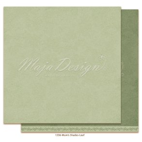 Maja Design Scrapbooking Ark - 1336  - Mono - Mum's - Leaf