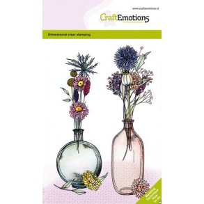 Clearstamps A6 - 1338 - Dried flowers vase 1
