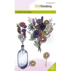 Clearstamps A6 - 1339 - Dried flowers vase 2