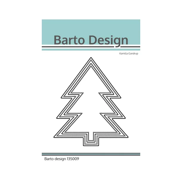 Barto Design Dies " Layered  Christmas Tree " 135009