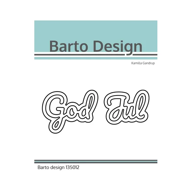 Barto Design Dies " God Jul " 135012