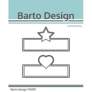 Barto Design Dies Star & Heart Banners 135015