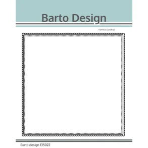 Barto Design Dies Scalloped Square 135022