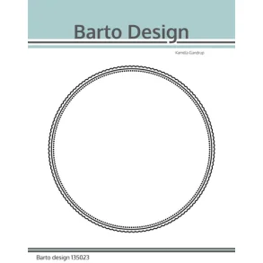 Barto Design Dies Scalloped Circle 135023