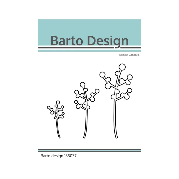 Barto Design Dies Branches with berries 135037