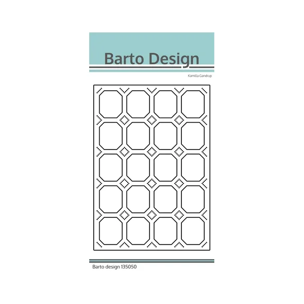 Barto Design Dies "A6 Background - Stripes" 135050