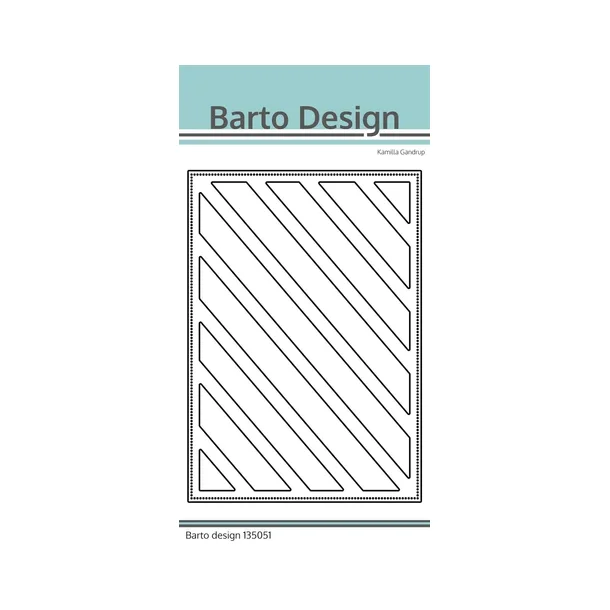 Barto Design Dies "A6 Background - Stripes" 135051