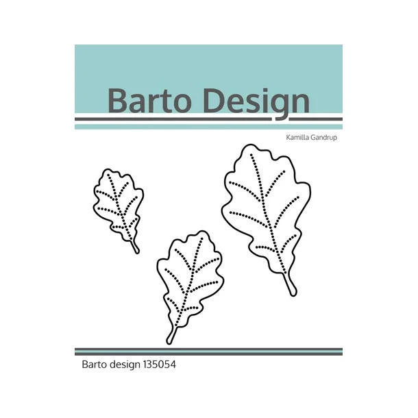 Barto Design Dies "Oak Leaves" 135054