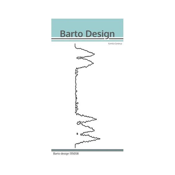 Barto Design Dies "Tree Border" 135058 