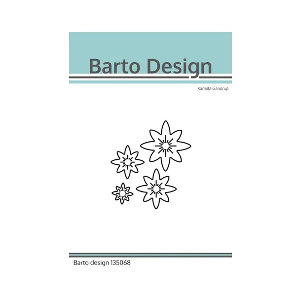  Barto Design Dies "Flower #1" 135068