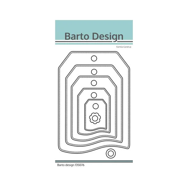 Barto Design Dies "A6 Tag" 135076