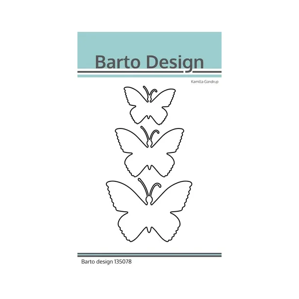 Barto Design Dies "Solid Butterfly" 135078