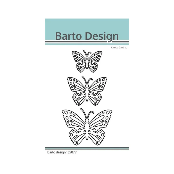 Barto Design Dies "Detailed Butterfly" 135079