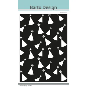 Barto Design Stencil Party Hats 