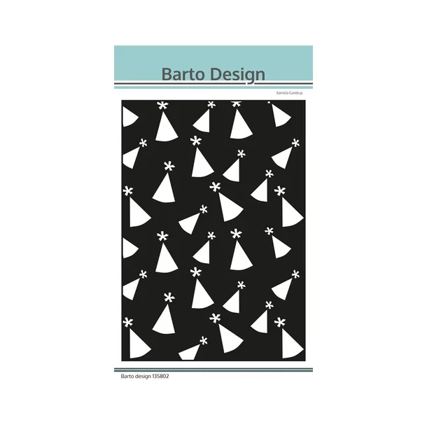 Barto Design Stencil Party Hats 