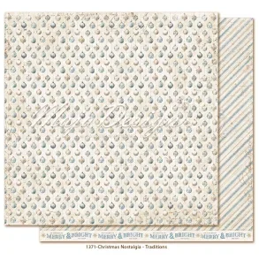 Maja Design Scrapbooking Ark - 1371 - Christmas Nostalgia - Traditions