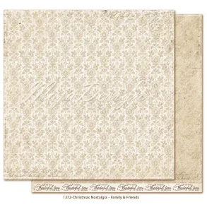 Maja Design Scrapbooking Ark - 1372 - Christmas Nostalgia - Family & Friends