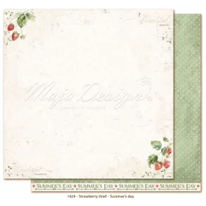 Maja Design Scrapbooking Ark - 1429 -Strawberry thief Summer's day 