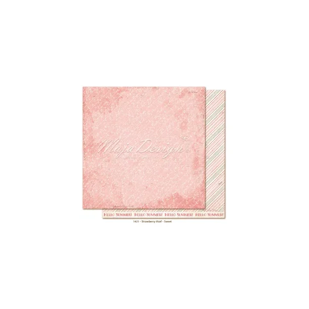Maja Design Scrapbooking Ark - 1431 -Strawberry thief  Sweet