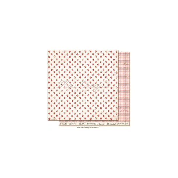 Maja Design Scrapbooking Ark - 1432 -Strawberry thief  Berries