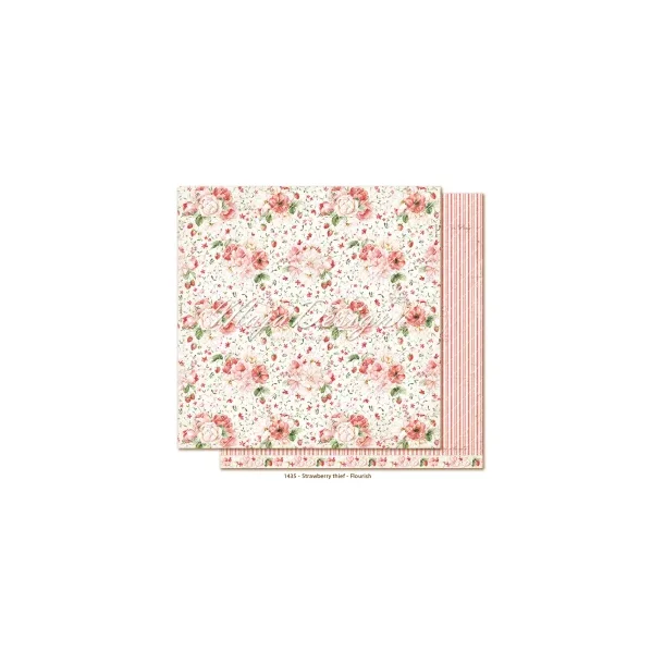 Maja Design Scrapbooking Ark - 1435 -Strawberry thief  Flourish