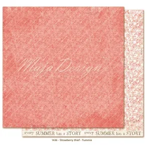 Maja Design Scrapbooking Ark - 1436 -Strawberry thief  Yummie