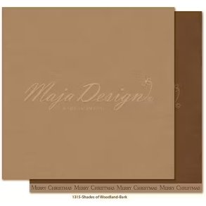 Maja Design Scrapbooking Ark - 1315  - Mono - Woodland - Bark 