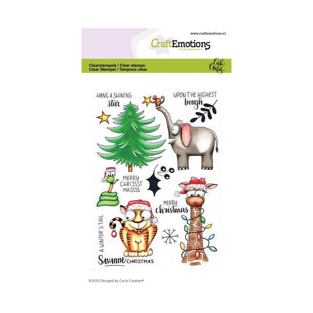 Clearstamps A6 - 1686 - Savanne Christmas