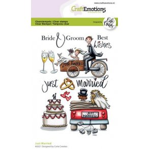 Clearstamps A6 - 1699 - Just Married