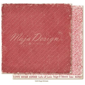 Maja Design Scrapbooking Ark - 1224 - Everyday Life -  Hugs & Kisses