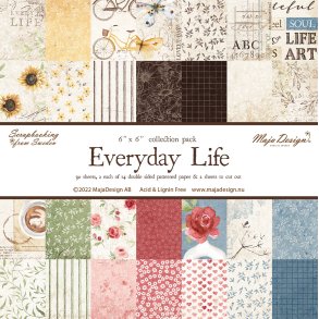 Maja Design Papirblok -Everyday Life - 6x6