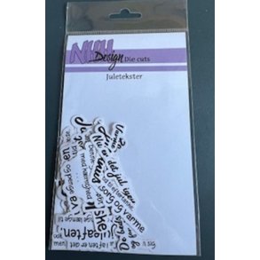 NHH DESIGN DIE CUTS - Juletekster