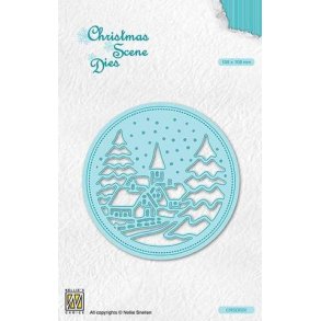 Nellie's - CRSD020 - Snowy Village  