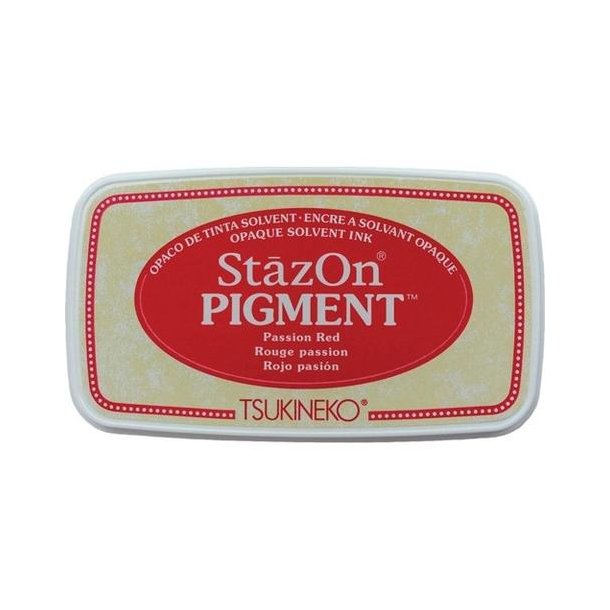 StazOn Pigment inkpad - SZ-PIG-021 - Passion Red