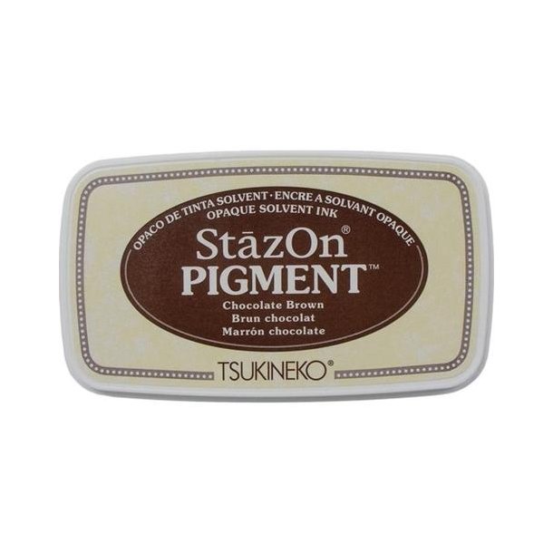 StazOn Pigment inkpad - SZ-PIG-041 - Chocolate Brown