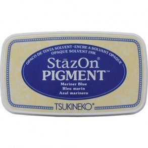 StazOn Pigment inkpad - SZ-PIG-061 - Mariner Blue