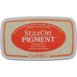 StazOn Pigment inkpad - SZ-PIG-071 - Orange Peel