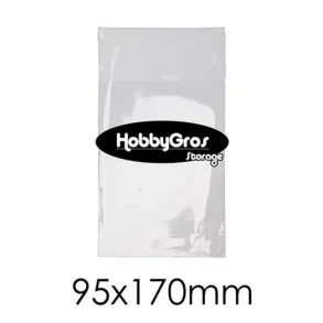 Cellofanposer m. limluk  100stk 9,5x17,0 cm passer til SBD152