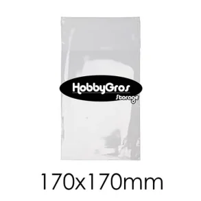 Cellofanposer m. limluk 100stk 17 X 17