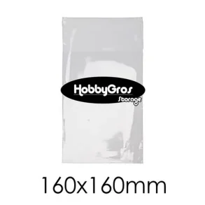 Cellofanposer m. limluk 100stk 16 X 16