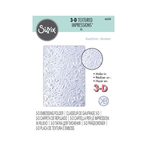 Sizzix Embossing Folder 665324